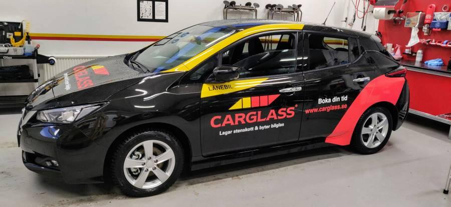 E-car carglass branded image 